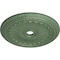 Ekena Millwork Viceroy Ceiling Medallion (Canopies up to 4 7/8"), 35 1/8"OD x 4 7/8"ID x 2 1/2"P, Athenian Green CM35VIAGF - alternate 3